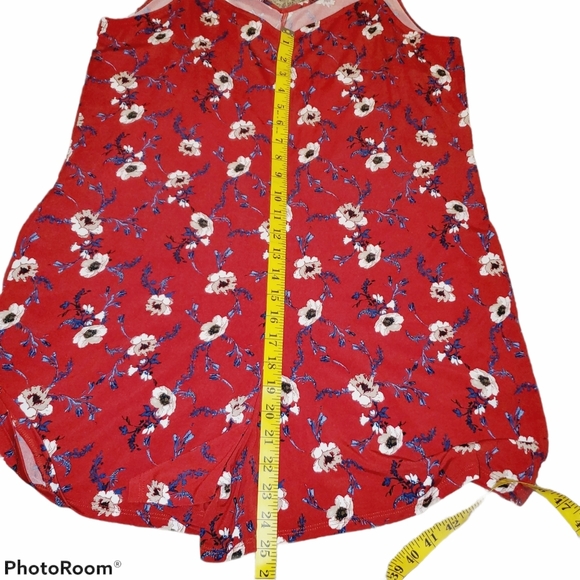 EST. 1946 Floral Shorts Romper with Spaghetti Tie Straps 464 - Picture 2 of 6